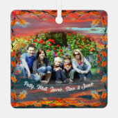 Geweldige kerstdag 1490 metalen ornament (Achterkant)