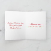 Geweldige kerstkaarten feestdagen kaart (Binnen)