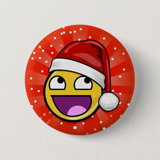 Geweldige kerstkerstkerstkerstkerstkerstButton Ronde Button 5,7 Cm (Voorkant)