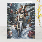 Geweldige kerstmis kaart (Gele Bloem)