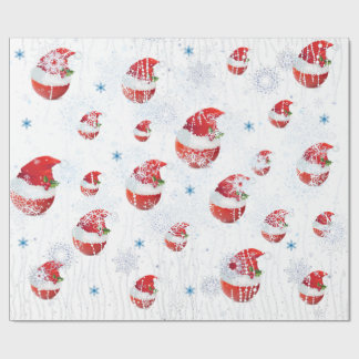 Geweldige kersttomatenpapier cadeaupapier