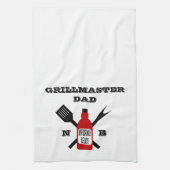 Geweldige keukenhanddoek met speciale saus (Verticaal)