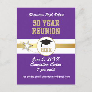 Geweldige keuze! Class Reunion Invite Briefkaart