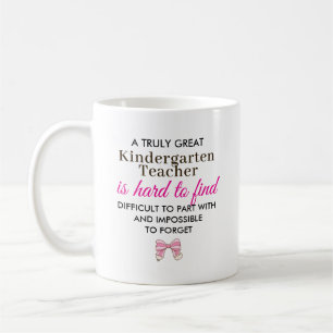 Geweldige kleuterleraar persoonlijk cadeau koffiemok