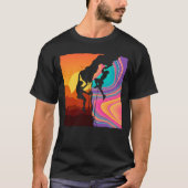 Geweldige klimmen van de klimmer van de klimmer va t-shirt (Voorkant)