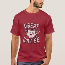 Geweldige koffie t-shirt