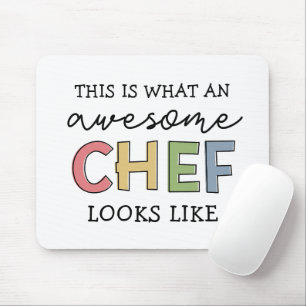 Geweldige kookcadeaus   Best Chef Ever Grappig Cad Muismat