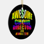 Geweldige Koordirigent Starburst Keramisch Ornament (Rechts)