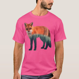 Geweldige kunst Wilde Natuur Fox T-shirt