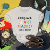 Geweldige kunstleraar t-shirt