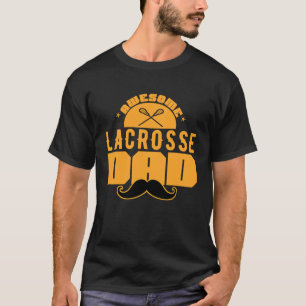 Geweldige Lacrosse Pap Gift T-shirt