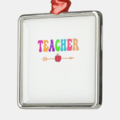 Geweldige leraar metalen ornament (Links)