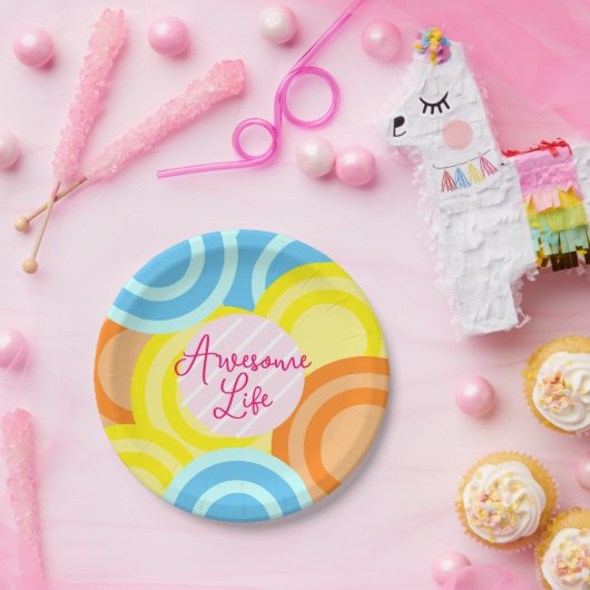 Geweldige Life Puck Potluck Papieren Bordje (Feest)