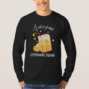 Geweldige limonade ploeg grappige citroensap limon t-shirt