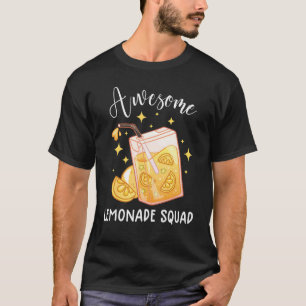 Geweldige limonade Squad Funny Lemon Juice Lemonad T-shirt