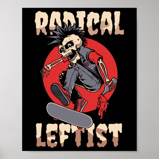 Geweldige links Handje Linker Hander Club Radical Poster (Voorkant)