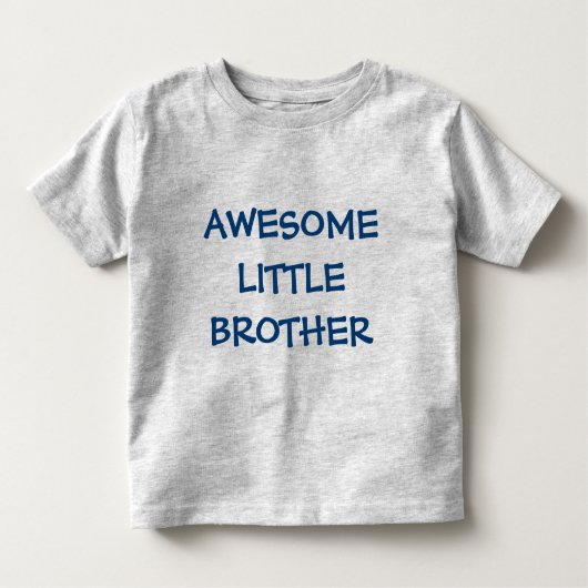 GEWELDIGE LITTLE BROTHER Younger Sibling Kinder Shirts (Voorkant)