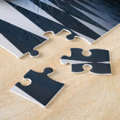 Geweldige Mad Hatter Theepot Cat Whimsical Design Legpuzzel (Zijkant)