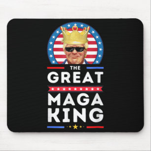 Geweldige MAGA King Trump Biden Political Ultra Me Muismat
