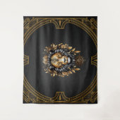 Geweldige majestueuze leeuw wandkleed (Voorkant)