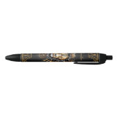 Geweldige majestueuze leeuw zwarte inkt pen (Bodem)
