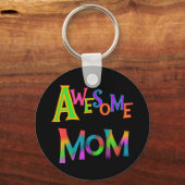 Geweldige mama T-shirts en cadeautjes Sleutelhanger (Voorkant)