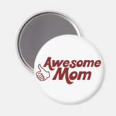 Geweldige mama voor Moederdag Magneet (Voorkant / Achterkant)