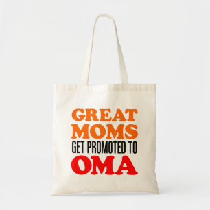 Geweldige mama's worden gepromoot naar AMA-Canvas Tote Bag