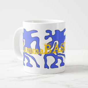 Geweldige MammaBASIL Design Jumbo Mok! Beker