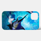 Geweldige marlijn met bellen Case-Mate iPhone case (Achterkant (horizontaal))
