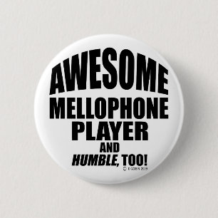 Geweldige Mellophone Player Ronde Button 5,7 Cm