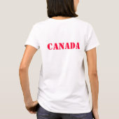 geweldige mensen Canada t-shirts (Achterkant)