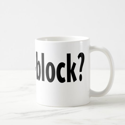 Geweldige met Big Block? Mok (Rechts)