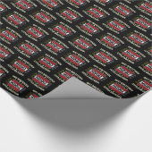 Geweldige middelste broer - is groot en klein cadeaupapier (Hoek)