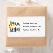 Geweldige Mimi T-shirts en cadeaus Etiket (Insitu)