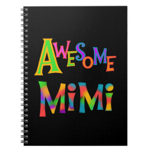 Geweldige Mimi T-shirts en cadeaus Notitieboek