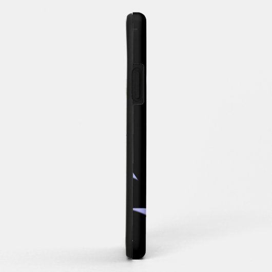 Geweldige moderne kunst zwart en lavender Case-Mate iPhone case (Achterkant/rechts)