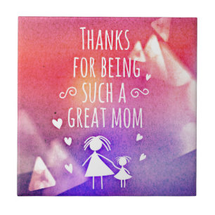 geweldige moeder tegeltje