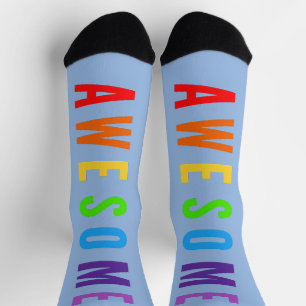 GEWELDIGE MOGELIJKHEID VERDWIJNEN TEKST RAINBOW BL SOKKEN