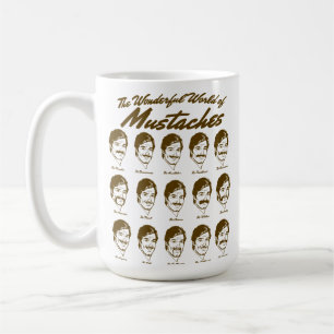 Geweldige Mok van de Wereld der Mustaches