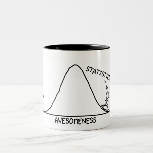 Geweldige Mok van statisticus (Center)