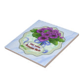 Geweldige Mom Boeket tegel Tegeltje (Zijkant)