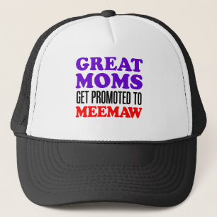 Geweldige Moms Promoted Meemaw Trucker Pet