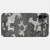 Geweldige monogram van het patroon van het Camoufl Case-Mate iPhone Case (Achterkant (horizontaal))
