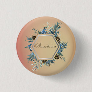 Geweldige, mooie koel met Jouw naam Ronde Button 3,2 Cm