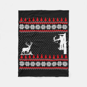 Geweldige Mop Funny Eend Jager Hertenjacht Lelijke Fleece Deken