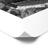 Geweldige muur met sneeuw poster (Hoek)