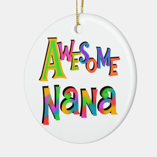 Geweldige Nana T-shirts en geschenken Keramisch Ornament (Links)
