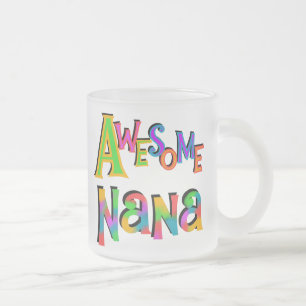 Geweldige Nana T-shirts en geschenken Matglas Koffiemok