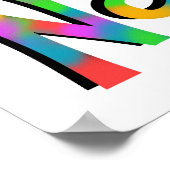 Geweldige Nana T-shirts en geschenken Poster (Hoek)